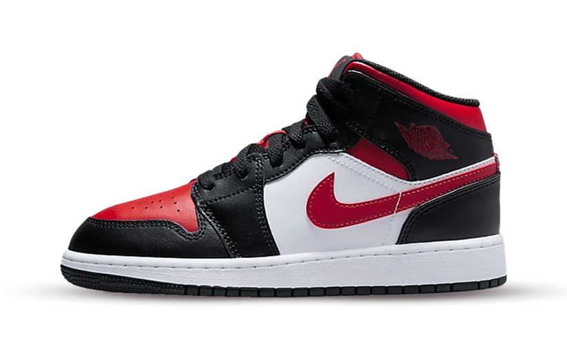 Air Jordan 1 Mid Alternate Bred Toe