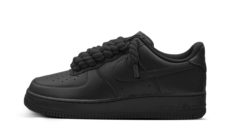 Nike Air Force 1 Low Rope Laces Black