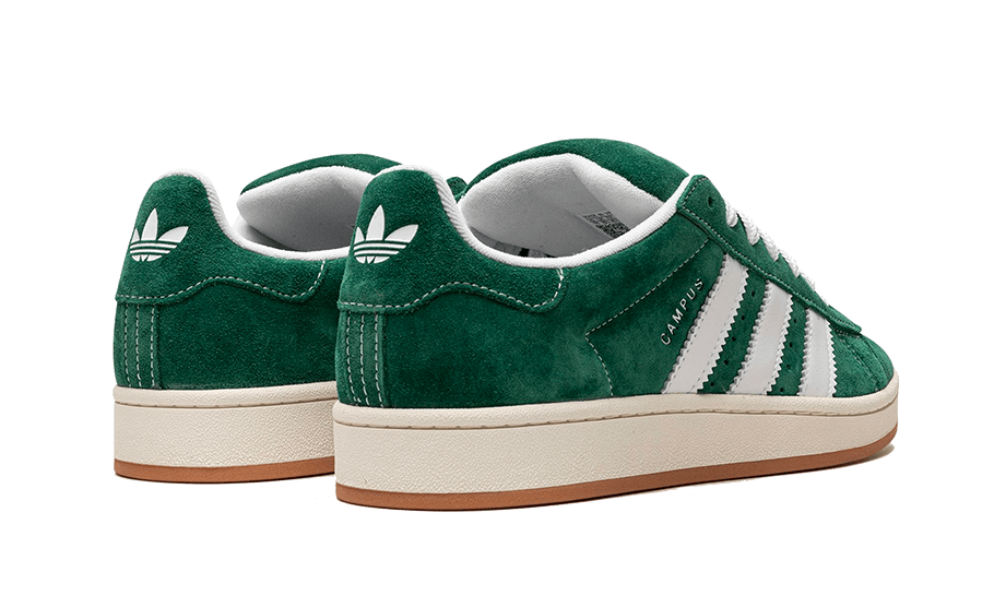 Parte de trás das sapatilhas Adidas Campus 00s Dark Green Cloud White