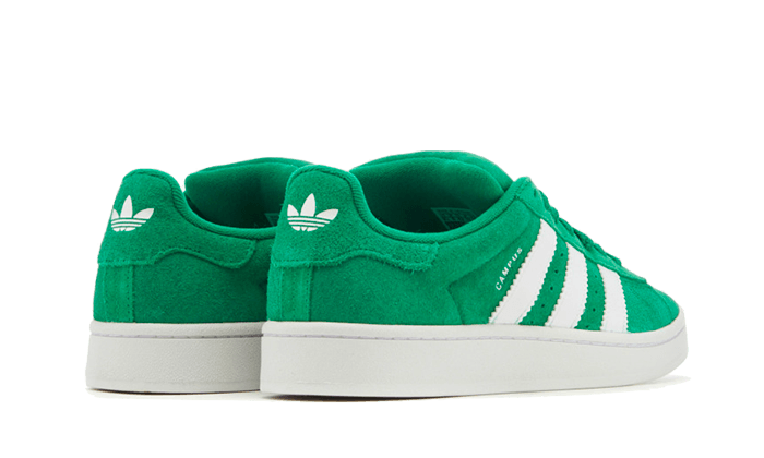 Parte de trás das sapatilhas Adidas Campus 00s Green Cloud White