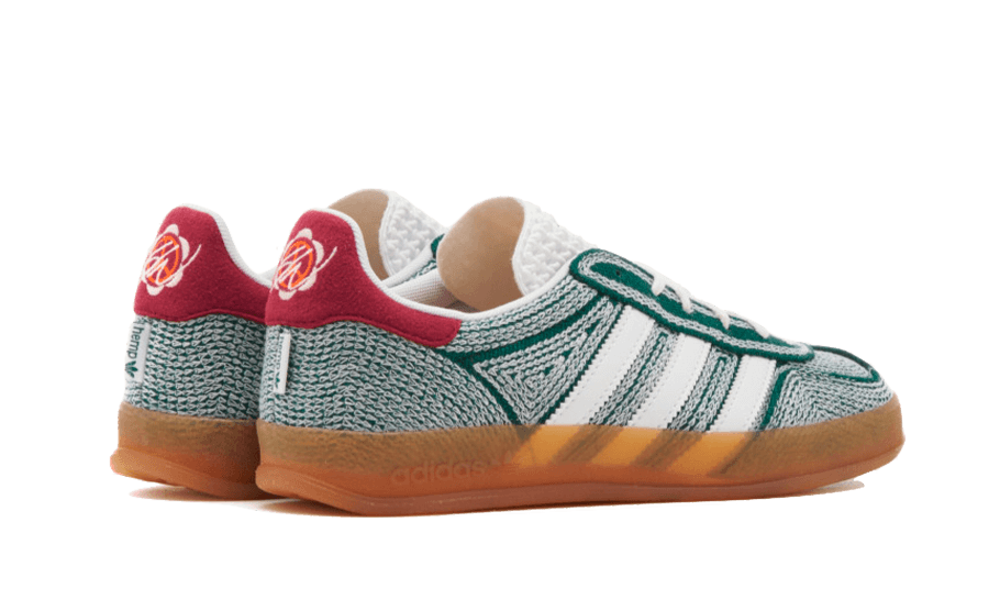 Parte de trás das sapatilhas Adidas Gazelle Indoor Sean Wotherspoon Hemp Green