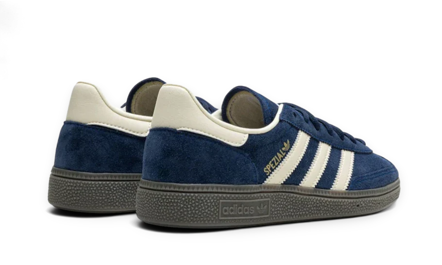 Parte de trás das sapatilhas Adidas Handball Spezial Navy