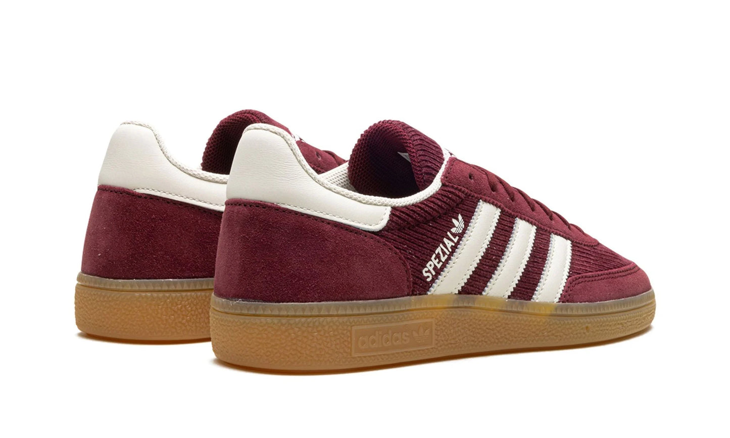 Parte de trás das sapatilhas Adidas Handball Spezial Shadow Red