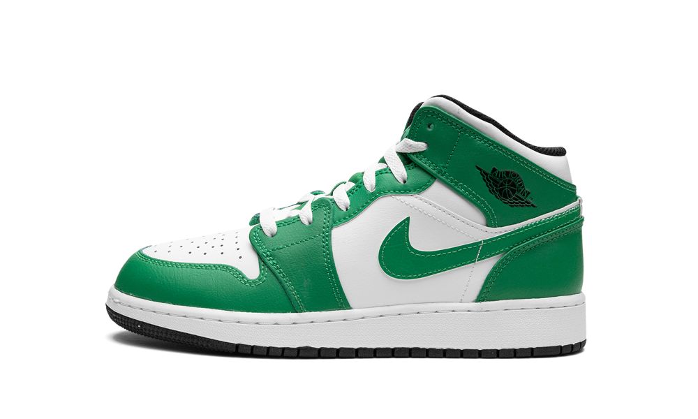 Air Jordan 1 Mid GS Lucky Green