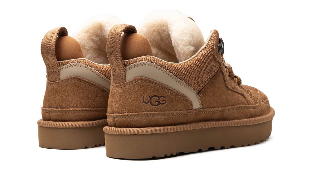 Parte de trás das UGG Lowmel Chestnut
