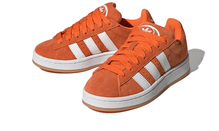 Parte da frente das sapatilhas Adidas Campus 00s Orange