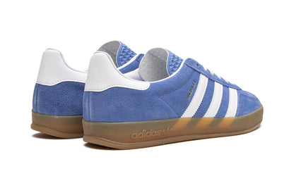 Parte de trás das sapatilhas Adidas Gazelle Indoor Blue Fusion