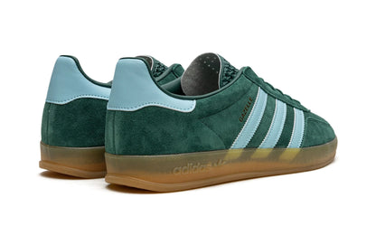 Parte de trás das sapatilhas Adidas Gazelle Indoor Collegiate Green