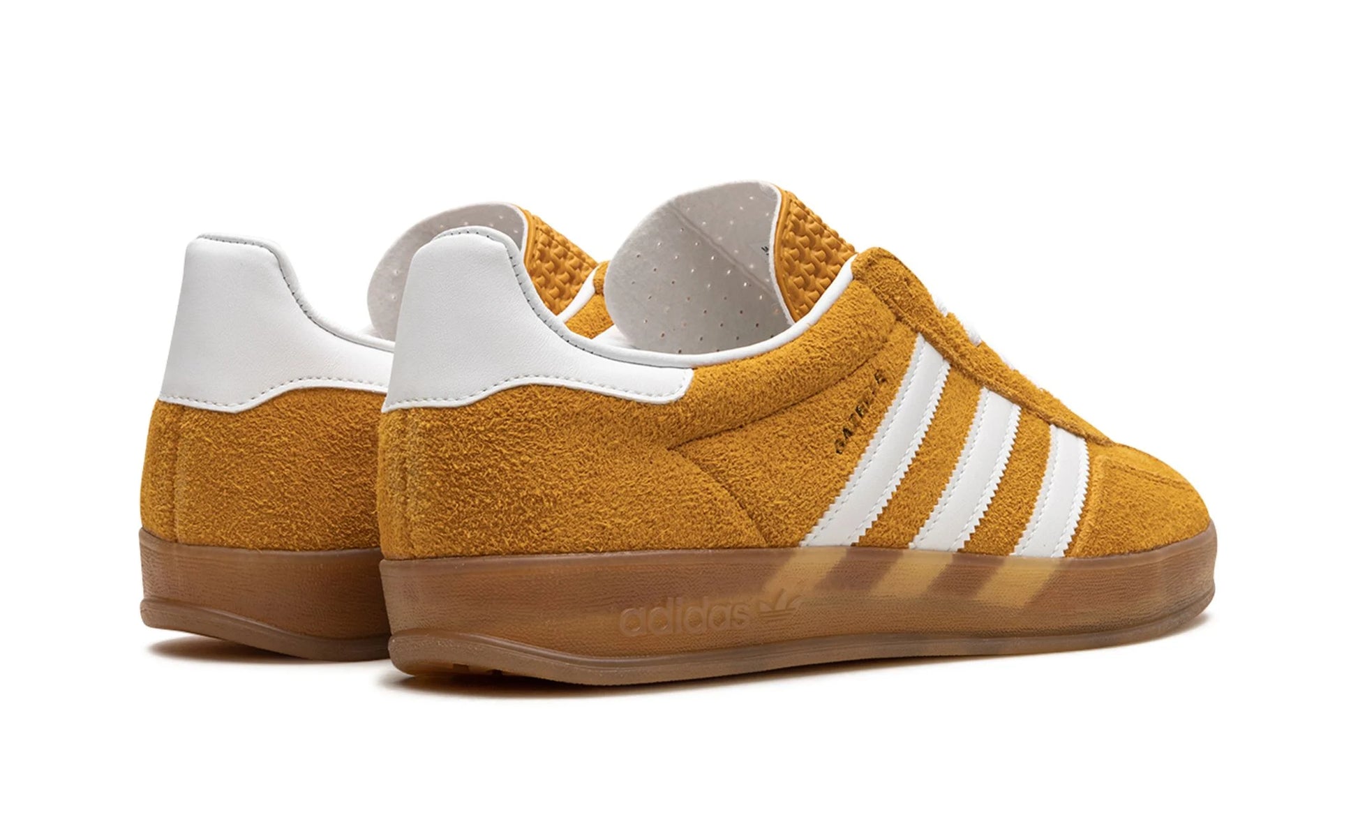 Parte de trás das sapatilhas Adidas Gazelle Indoor Orange Peel