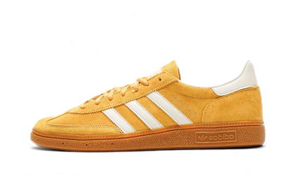 Lado esquerdo das sapatilhas Adidas Handball Spezial Preloved Yellow