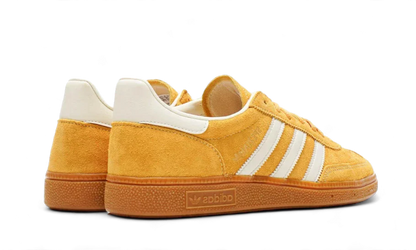 Parte de trás das sapatilhas Adidas Handball Spezial Preloved Yellow