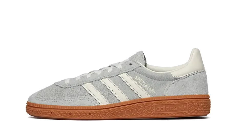 Lado esquerdo das sapatilhas Adidas Handball Spezial Wonder Silver