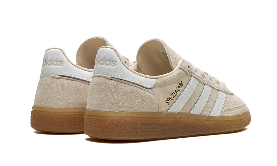 Parte de trás das sapatilhas Adidas Handball Spezial Wonder White