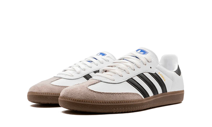 Parte da frente das sapatilhas Adidas Samba OG Cloud White