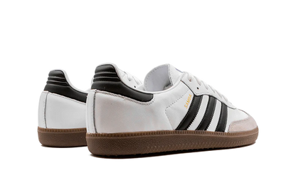 Parte de trás das sapatilhas Adidas Samba OG Cloud White