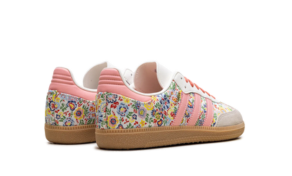 Parte de trás das sapatilhas Adidas Samba OG GS Liberty London Floral Embroidery