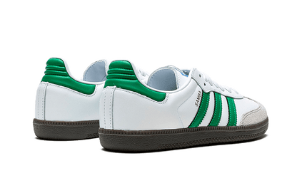 Parte de trás das sapatilhas Adidas Samba OG White Green