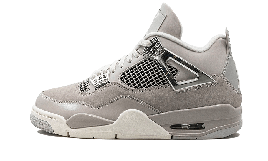 Lado esquerdo das sapatilhas Air Jordan 4 Retro Frozen Moments