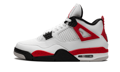 Lado esquerdo das sapatilhas Air Jordan 4 Retro Red Cement