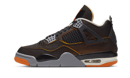 Lado esquerdo das sapatilhas Air Jordan 4 Retro Starfish