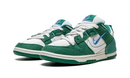 Parte da frente das sapatilhas Nike Dunk Low Disrupt 2 Malachite